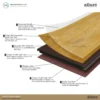 โครงสร้างพื้นไวนิล ALLURE 62716 และชั้นวัสดุพื้น LVT