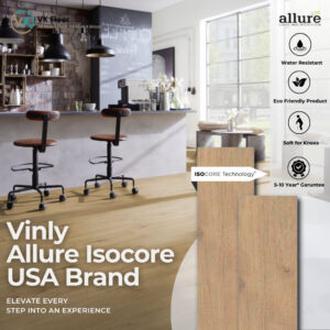 หน้าปก Allure Isocore 1.21 m รหัส 1275113 พื้นไวนิลนำเข้าจากอเมริกา กันน้ำ กันปลวก 100% เดินนุ่ม เบาสบาย ทนรอยขีดข่วน ติดตั้งง่าย ระบบคลิ๊กล็อค ปลอดภัยต่อสุขภาพ