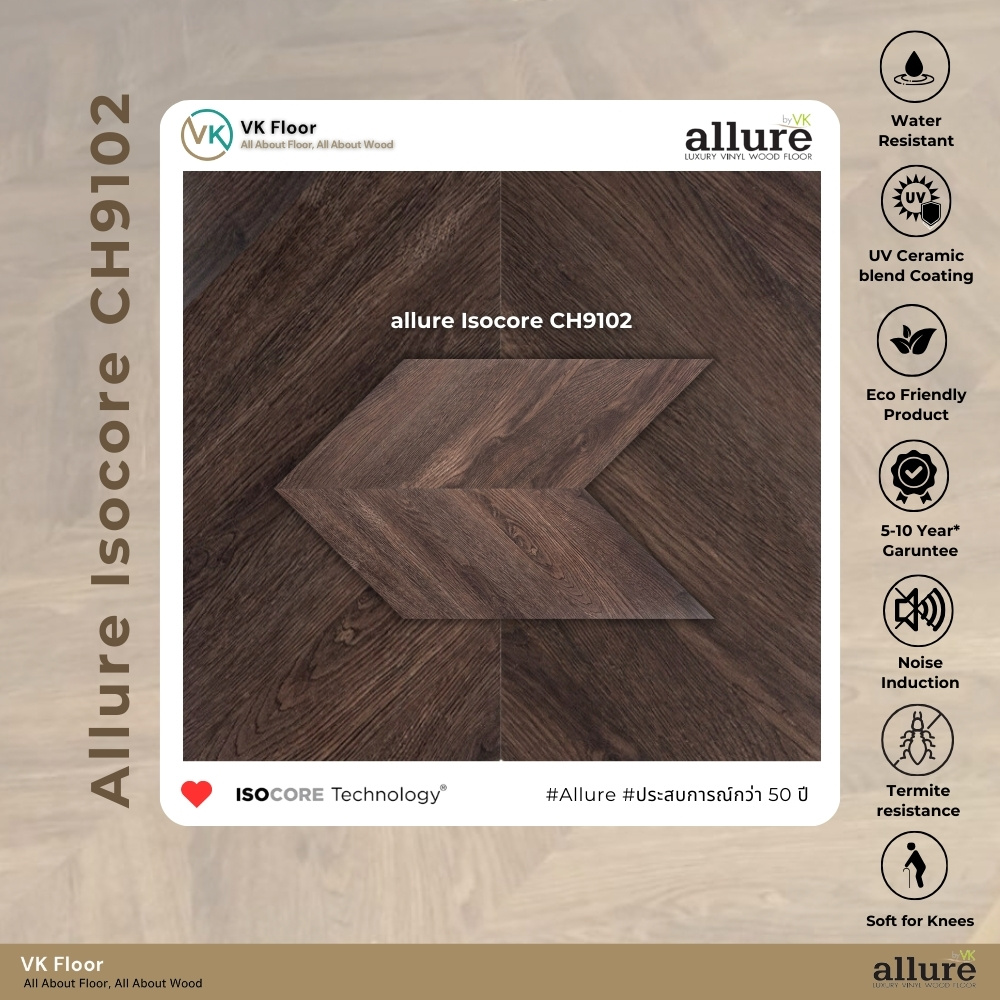 Allure Isocore Chevron รหัส ch9102 ภาพ Close Up View