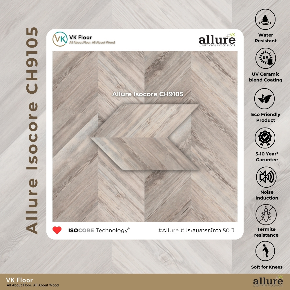 Allure Isocore Chevron รหัส ch9105 ภาพ Close Up View