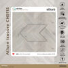 Allure Isocore Chevron รหัส ch9115 ภาพ Close Up View