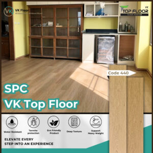 หน้าปก VK Top Floor SPC – พื้นไม้ SPC คุณภาพสูง ทนทาน กันน้ำ กันปลวก ดีไซน์เสมือนไม้จริง