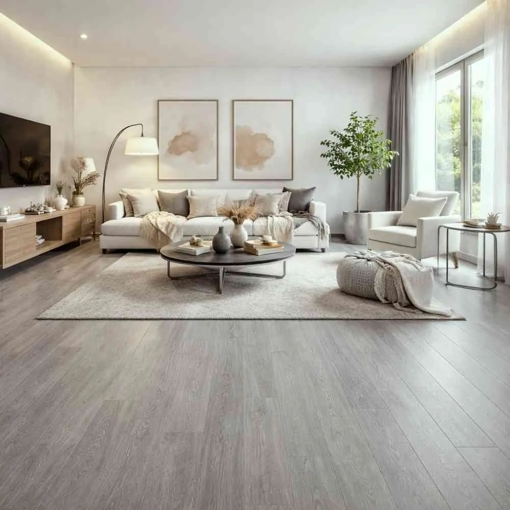 สี กระเบื้องยาง SPC VK Top Floor (442) พื้นลายไม้ SPC กันน้ำ ทนรอยขีดข่วน