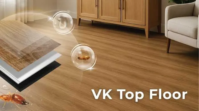 กระเบื้องยาง SPC VKTopFloor พื้นไม้คุณภาพสูงและทนทาน