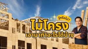 ไม้โครงสำหรับงานตกแต่งภายในและเฟอร์นิเจอร์