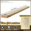 ไม้สนยุโรป หนา 1.2 ซม. กว้าง 19 ซม. ยาว 120-300 ซม.