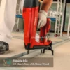 ยิงตะปูลมคอนกรีตด้วยเครื่องยิง Hilti