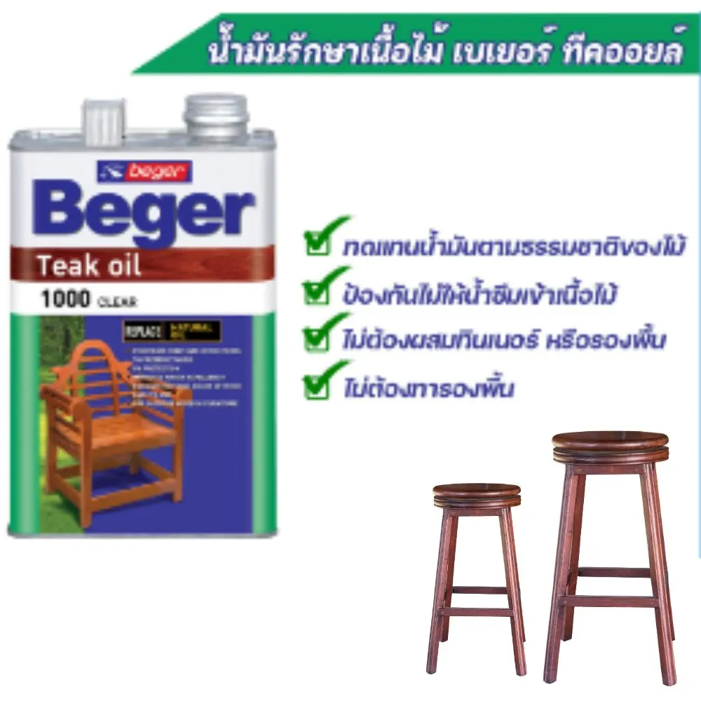 จุดเด่นของ Beger Teak Oil