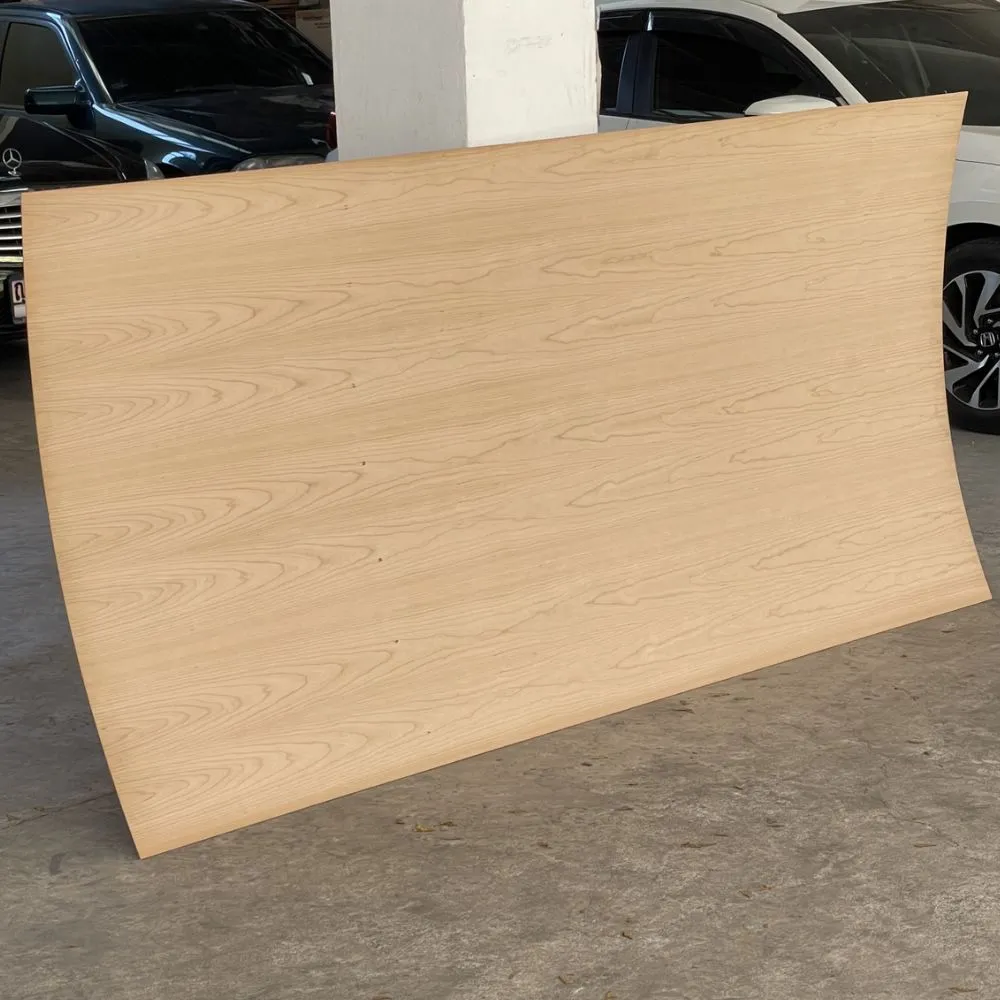 beech-straight-grain-veneer-plywood-real-product-photo-02 เจาะรายละเอียดลวดลายไม้อัดบีช ลายตรงจากสินค้าจริง เพื่อชมแนวเสี้ยนไม้ โทนสี และลักษณะพื้นผิว ก่อนนำไปใช้กับงานเฟอร์นิเจอร์หรืองานตกแต่งภายใน