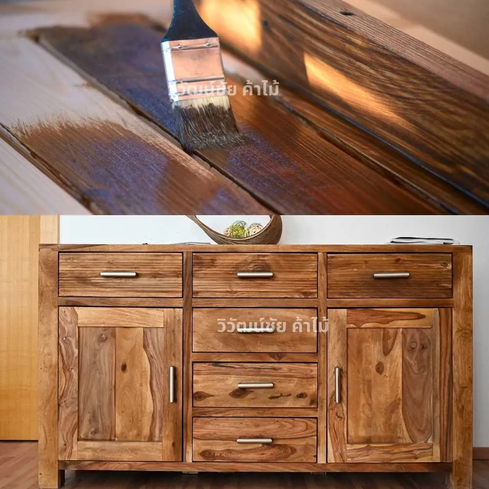 Beger Sanding Sealer Lacquer L-5555 การใช้งานรองพื้นงานไม้ก่อนทาแลคเกอร์