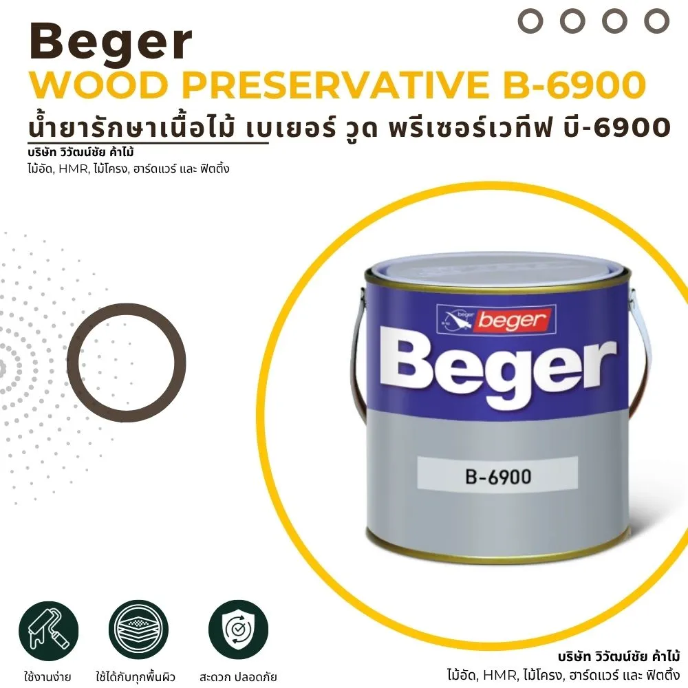 ภาพหน้าปกผลิตภัณฑ์ Beger Wood Preservative B-6900