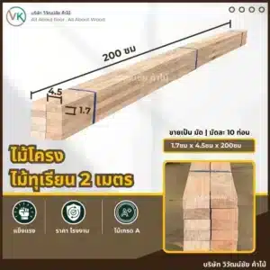 ตัวอย่างการใช้งานไม้โครงทุเรียน ในงานตู้บิวท์อินภายในบ้าน