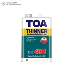 lacquer-thinner-no-43n-wood-coating-product-cover TOA ทินเนอร์ผสมโพลียูรีเทน เบอร์ 43N