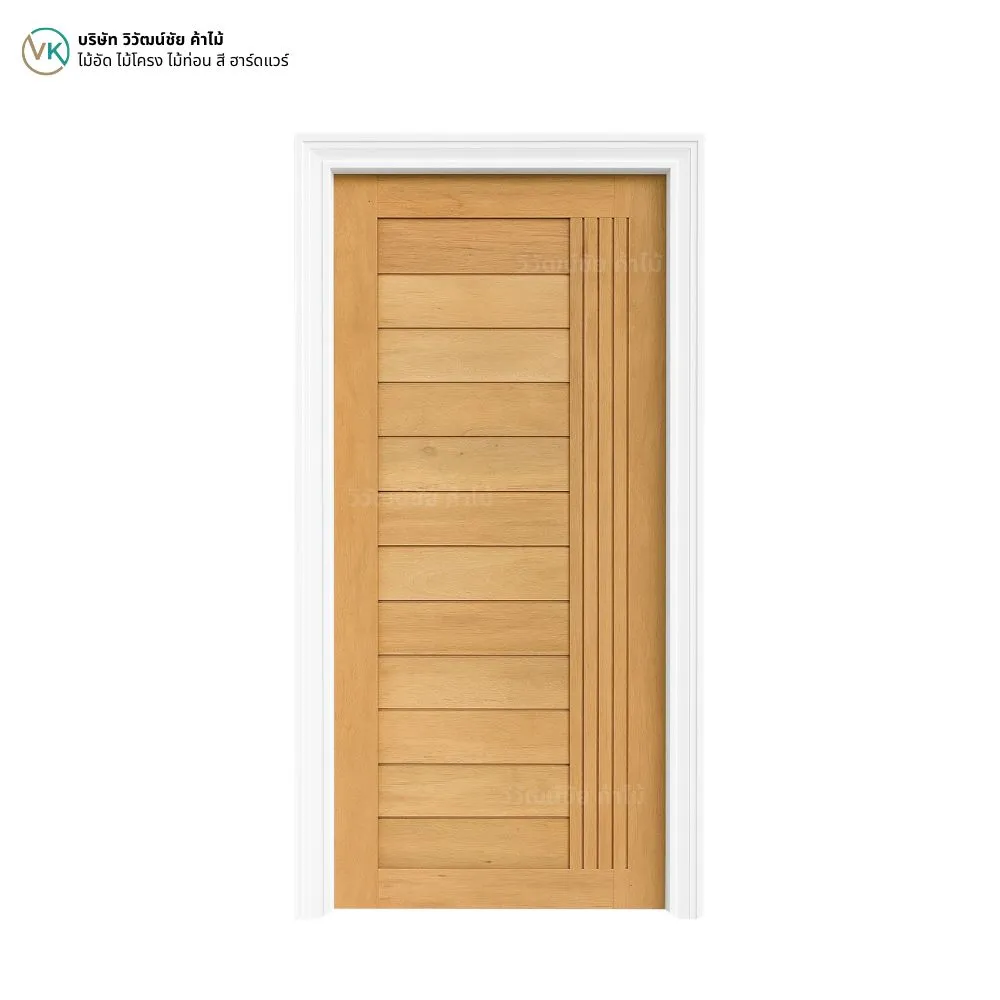 solid-wood-door-model-005-cover ประตูไม้ รุ่น 006 รายละเอียดดีไซน์ประตูไม้เนื้อแข็ง พร้อมพื้นผิวลายไม้และงานผลิตคุณภาพสูง