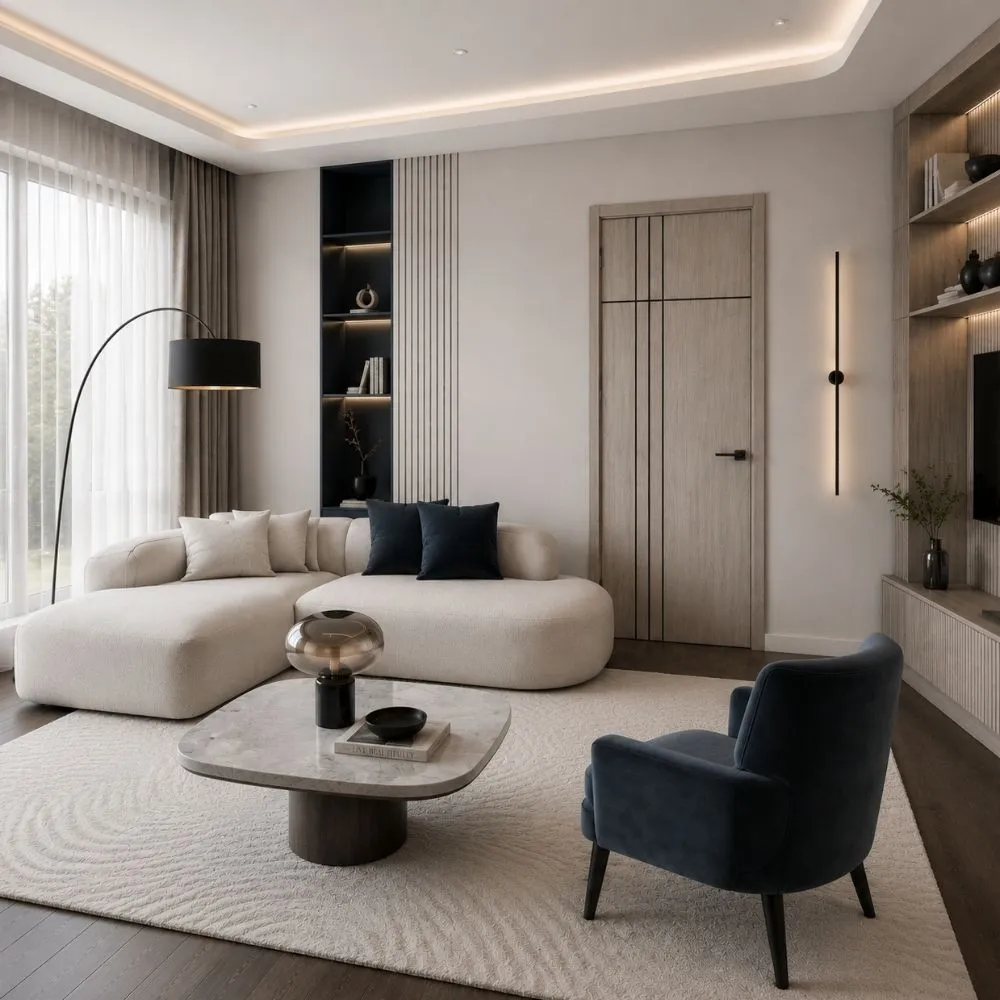 upvc-interior-door-black-groove-installation ประตูภายใน uPVC เซาะร่องดำ สำหรับงานตกแต่งภายใน