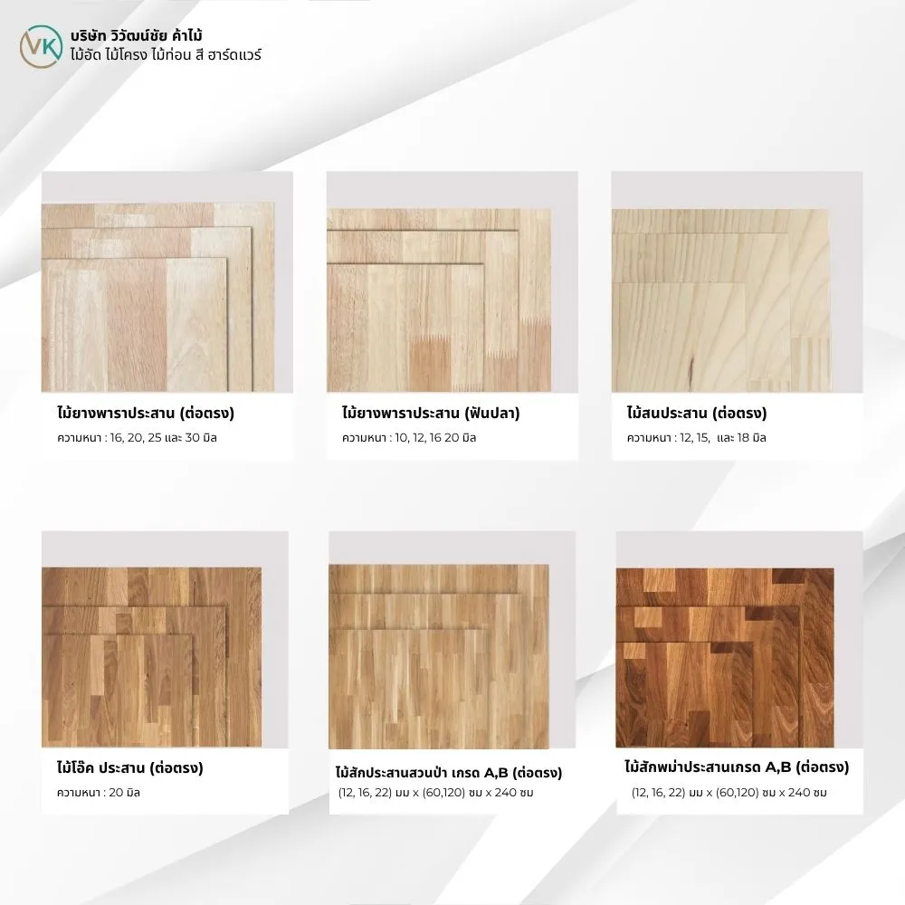 wood-finger-jointed-panels-vivatchai-kamai ไม้ประสาน