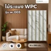 WPC รุ่น W-003 ลายหินอ่อนเทาอ่อน
