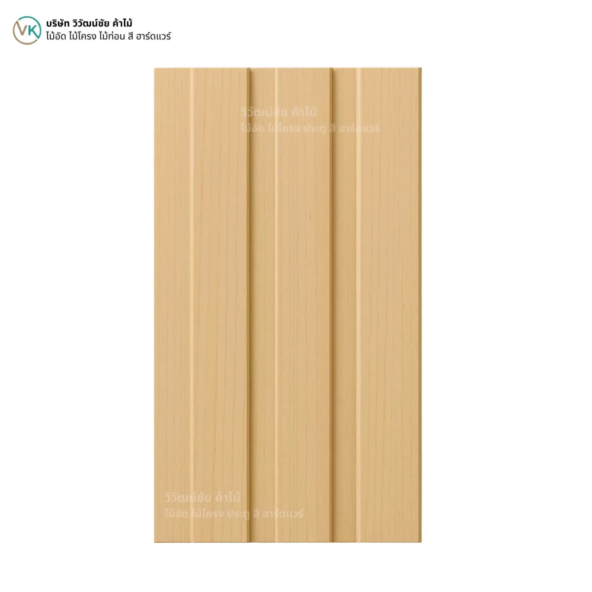 wpc-fluted-panel-w-004-design-detail รายละเอียดไม้ระแนง WPC รุ่น W-004 รูปแบบระแนงตกแต่งผนังสำหรับงาน Interior Design