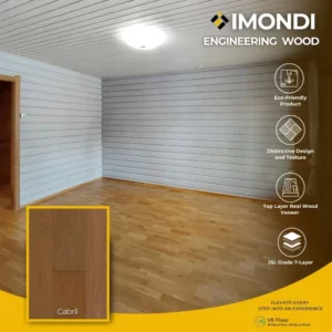 สินค้าพื้นไม้เอ็นจิเนียร์ Engineered wood Imondi สี Cabril โทนสีธรรมชาติพรีเมียม