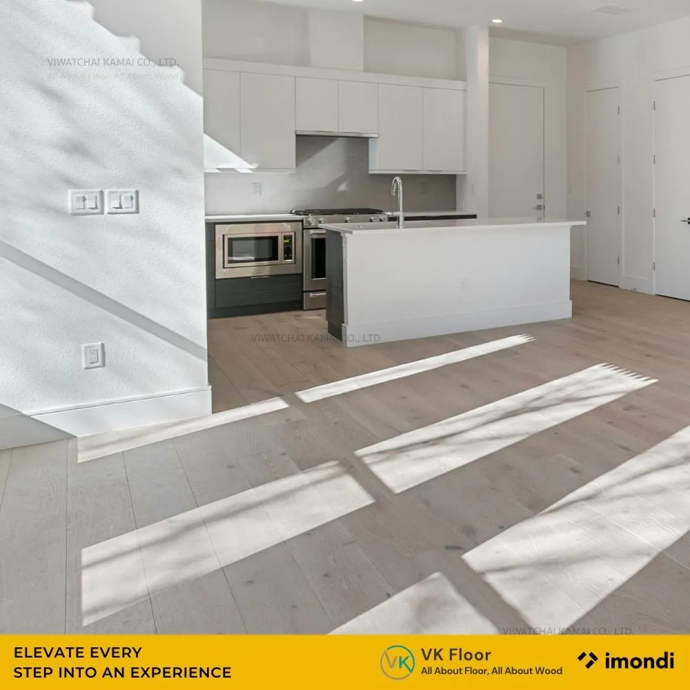 สินค้าพื้นไม้เอ็นจิเนียร์ Imondi Engineered wood ใช้ได้ทั้งห้องนั่งเล่นและโรงแรม