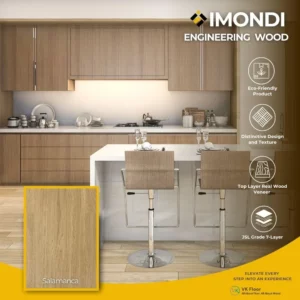 สินค้าพื้นไม้เอ็นจิเนียร์ Engineered wood Imondi สี Salamanca โทนเข้มสวยหรู