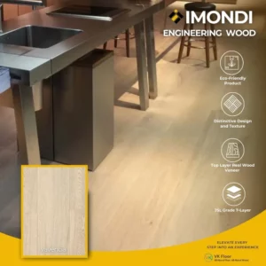 สินค้าพื้นไม้เอ็นจิเนียร์ Engineered wood Imondi สี Vavencia โทนหรูหราทันสมัย