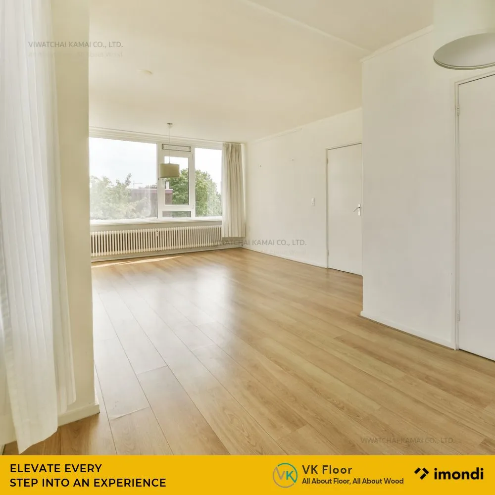 imondi-adison-engineered-wood-flooring-interior-application ตัวอย่างการใช้งานพื้นไม้เอ็นจิเนียร์ IMONDI สี Adison
