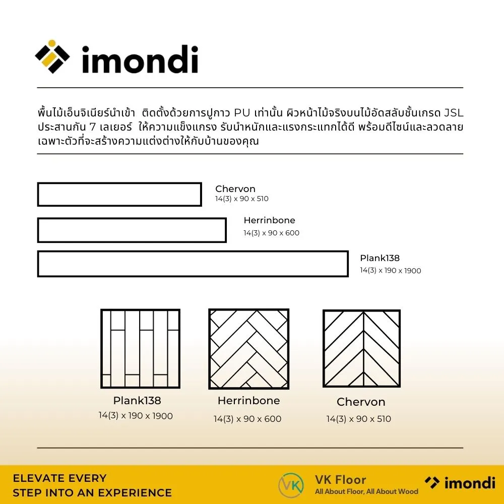 imondi-engineered-wood-flooring-patterns ลายการปูพื้นไม้เอ็นจิเนียร์ Imondi แบบต่าง ๆ