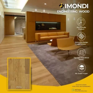 สินค้าพื้นไม้เอ็นจิเนียร์ Engineered wood Imondi รุ่น Pinto โทนสีอบอุ่นหรูหรา