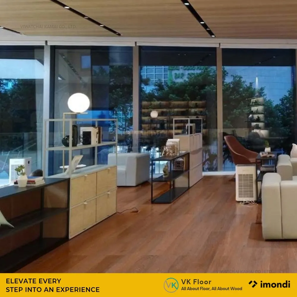 imondi-walnut-nature-engineered-wood-flooring-interior. ตัวอย่างการใช้งานพื้นไม้ IMONDI Walnut Nature ในงานตกแต่งภายใน
