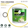 toa-4-seasons-2in1-matt-cover TOA 4 SEASONS 2IN1 สีทาบ้านชนิดด้าน Matt