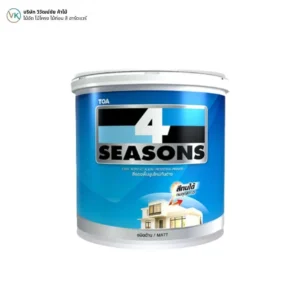 toa-4-seasons-alkali-resistant-new-plaster-primer-matt-cover สีรองพื้นปูนใหม่กันด่าง TOA 4 SEASONS ชนิดด้าน