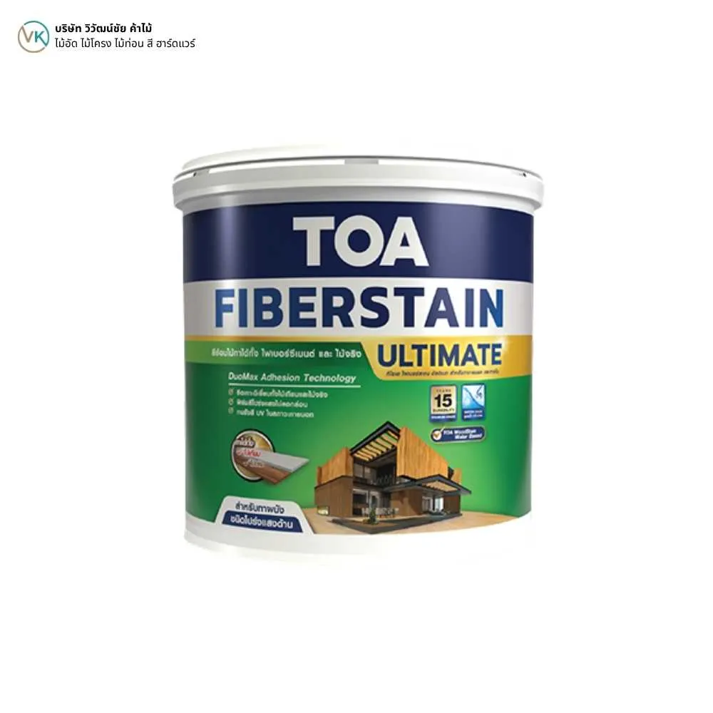 toa-fiberstain-ultimate-translucent-matt-wall TOA FIBERSTAIN ULTIMATE โปร่งแสงด้าน รวมเฉดสีงานผนัง