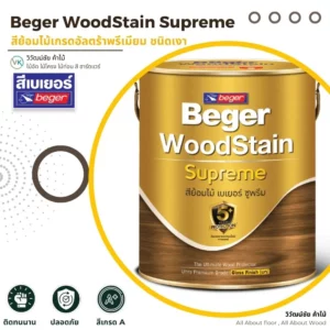 กระป๋องสีเบเยอร์วู้ดสเตนซูพรีม ชนิดเงา