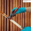 Painting Wooden Surface with Methanol Mix