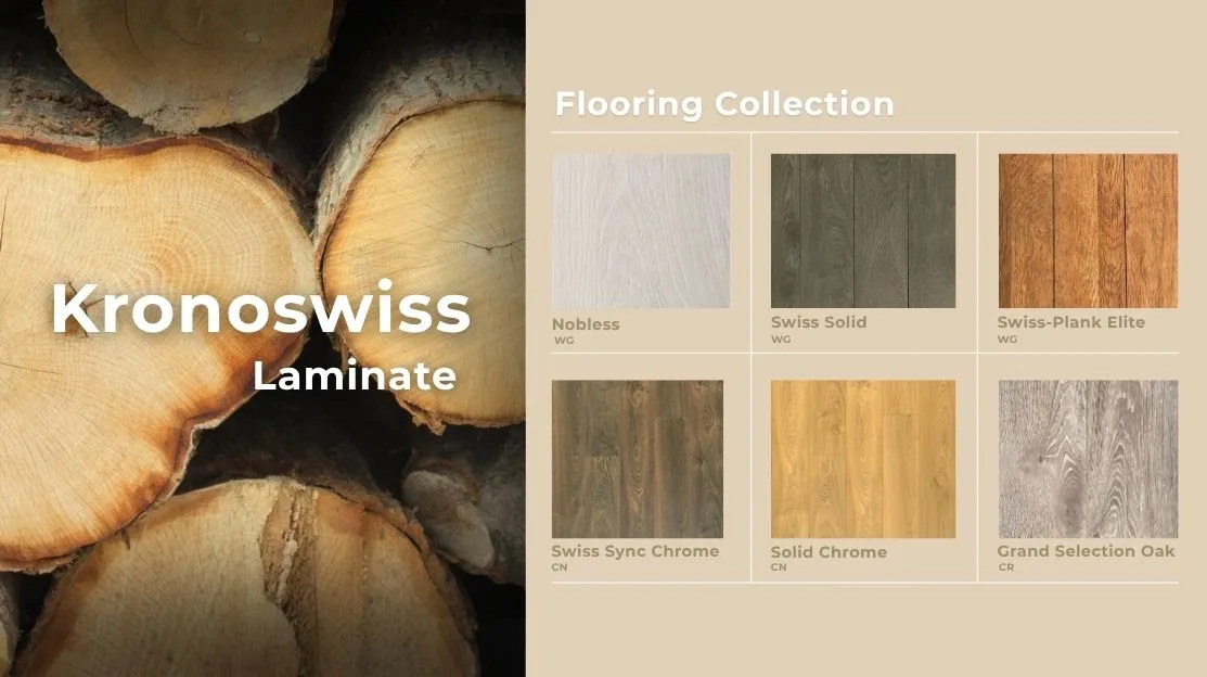 Kronoswiss Flooring Collection พื้นลามิเนตนำเข้าจากสวิตเซอร์แลนด์ ครบทุกดีไซน์