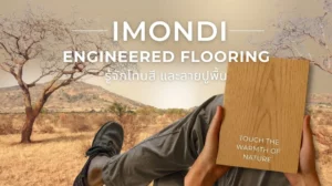 IMONDI พื้นไม้เอ็นจิเนียร์ โทนสีและลายปูพื้นที่หลากหลาย เช่น Chevron, Herringbone และ Plank
