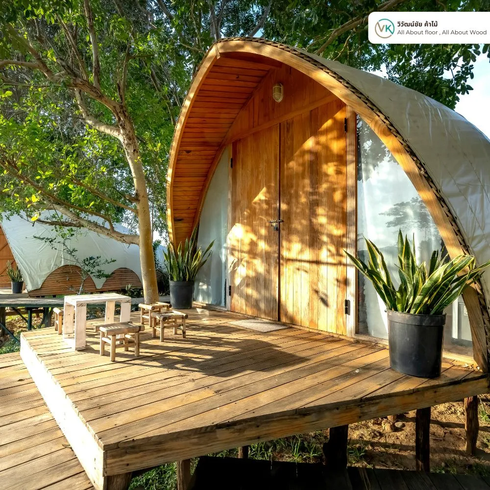 Outdoor Deck Wood_result พื้นไม้ริมทะเลทาด้วย Beger DeckStain Matt ให้ความรู้สึกเป็นธรรมชาติ