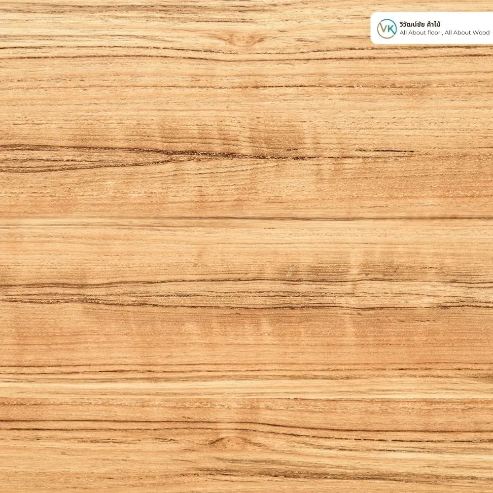 พื้นผิวไม้ธรรมชาติหลังอุดรอยและขัดเรียบด้วยสีโป๊วไม้เบเยอร์