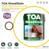 สีเคลือบไม้ TOA WoodStain กึ่งเงา ขนาด 1 แกลลอน