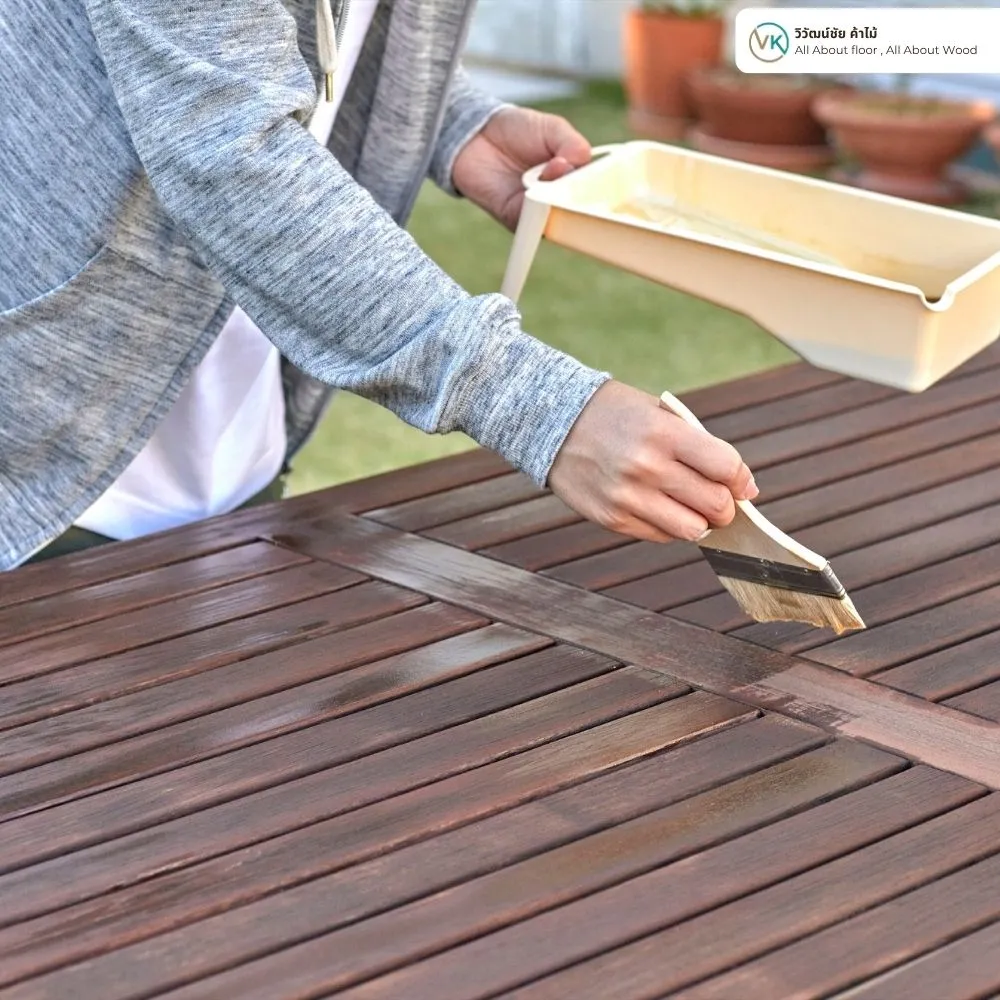 Applying Wood Finish with Methanol Solvent