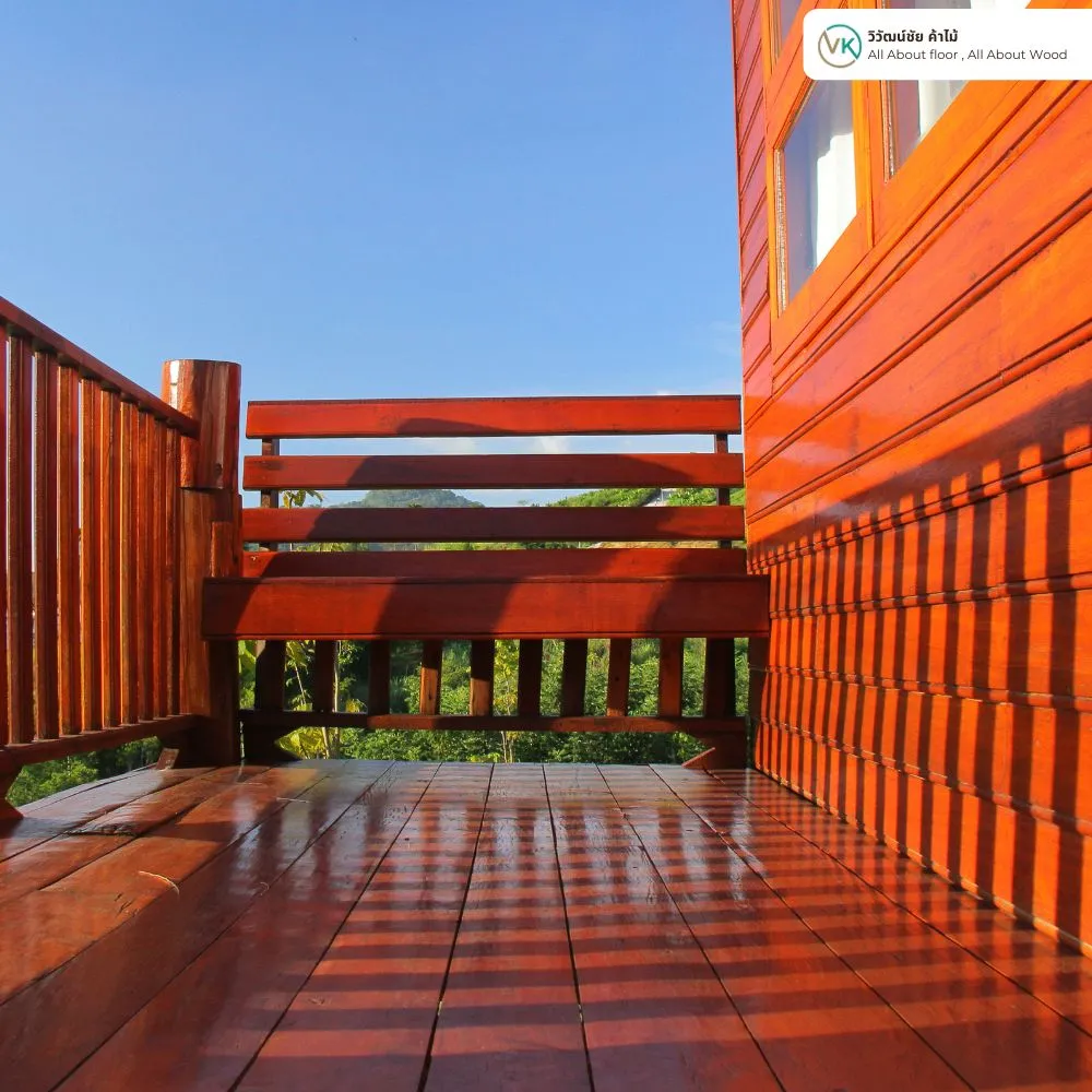 example-toa-polyurethane-t4000-decking_result พื้นไม้ภายนอกเคลือบเงาด้วย TOA Polyurethane T-4000