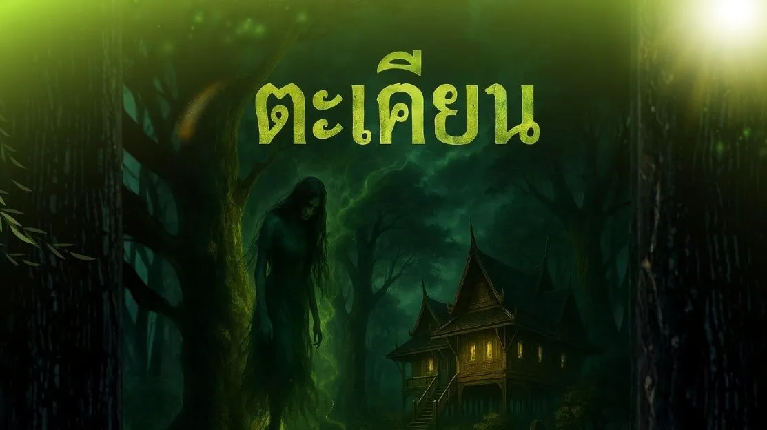 ต้นตะเคียนทอง (Hopea odorata) ไม้ยืนต้นเนื้อแข็งที่พบมากในเอเชียตะวันออกเฉียงใต้ ใช้ทำเสาและโครงสร้างบ้านไม้ไทย