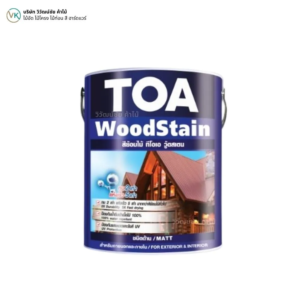 toa-woodstain-matt-finish-wood-stain-cover TOA WoodStain ด้าน สีย้อมไม้ Matt Finish