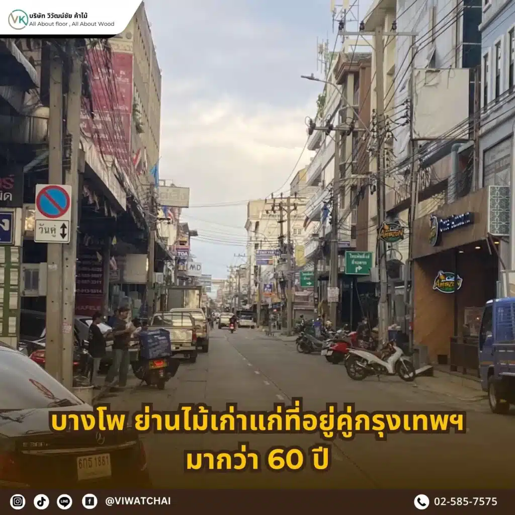 บางโพ ย่านไม้เก่าแก่ที่อยู่คู่กรุงเทพฯ มากว่า 60 ปี