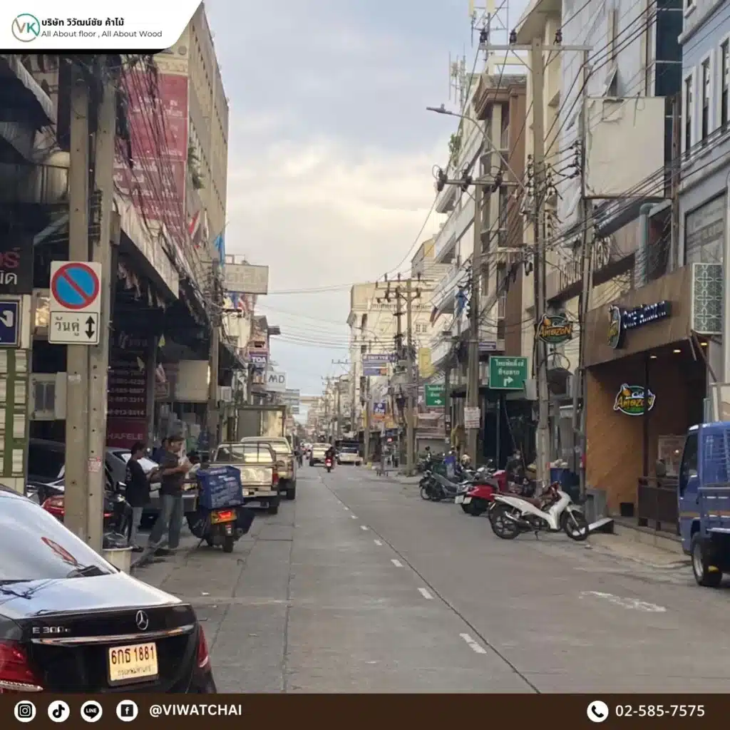 ถนนสายไม้บางโพในปัจจุบัน