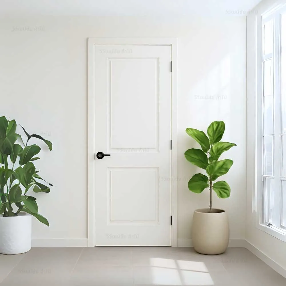 2-panel-square-door-2mv3-application (1) ตัวอย่างการใช้งานประตู 2 ลูกฟัก เหลี่ยม 2MV3 ภายในบ้านและงานโครงการ