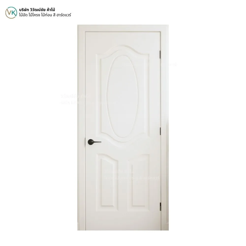 3-panel-wing-design-interior-door-3mv1 ประตู 3 ลูกฟัก ปีกนก 3MV1 ดีไซน์คลาสสิกสำหรับงานตกแต่งภายใน