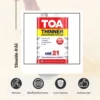 toa-thinner-21-application การใช้งาน TOA ทินเนอร์ เบอร์ 21