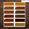 toa-woodstain-semi-gloss-color-tone โทนสีสินค้าTOA WoodStain กึ่งเงา แสดงเฉดสีย้อมไม้สำหรับงานไม้ภายนอกและภายใน